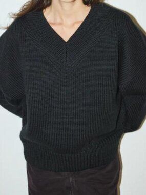 Misha & Puff V-Neck Sweater